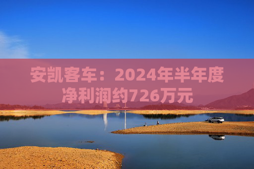 安凯客车：2024年半年度净利润约726万元