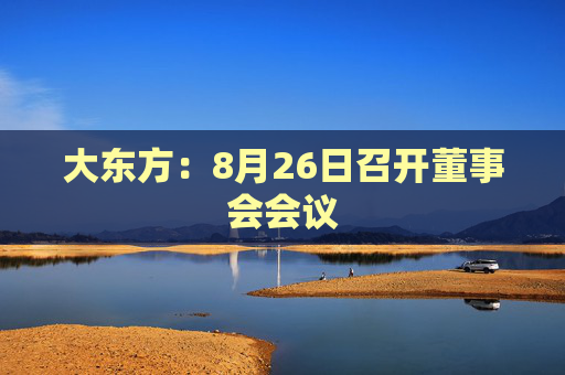 大东方：8月26日召开董事会会议