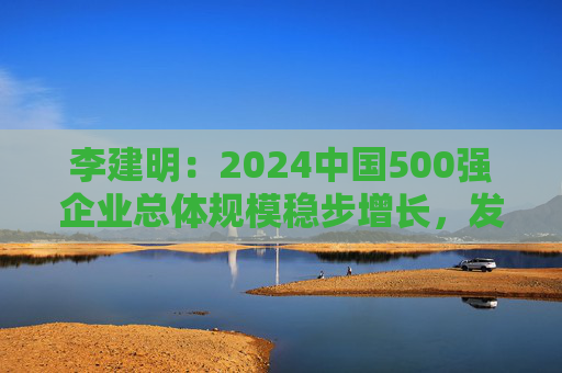 李建明：2024中国500强企业总体规模稳步增长，发展质量有了新提升