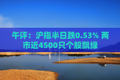 午评：沪指半日跌0.53% 两市近4500只个股飘绿