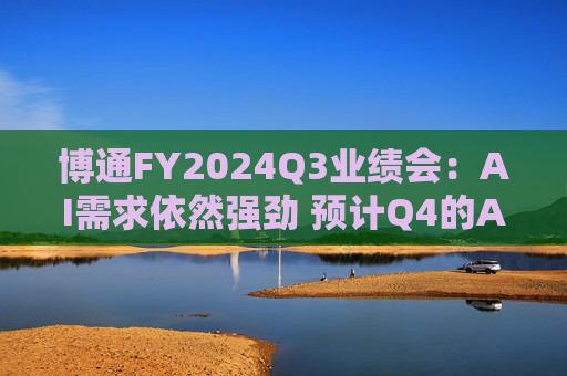 博通FY2024Q3业绩会：AI需求依然强劲 预计Q4的AI收入将环比增长10%