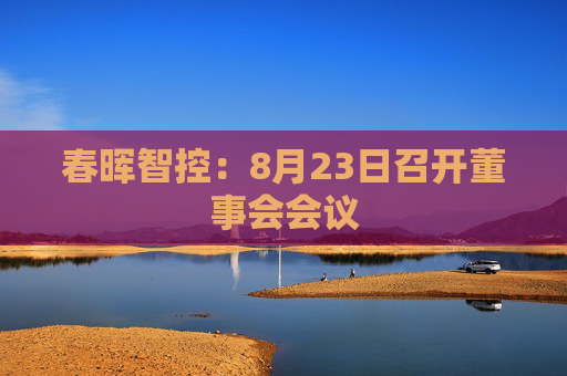 春晖智控：8月23日召开董事会会议