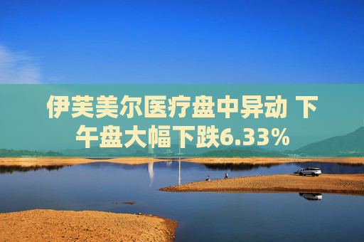 伊芙美尔医疗盘中异动 下午盘大幅下跌6.33%