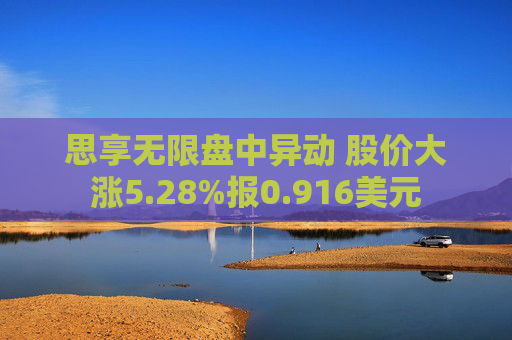 思享无限盘中异动 股价大涨5.28%报0.916美元