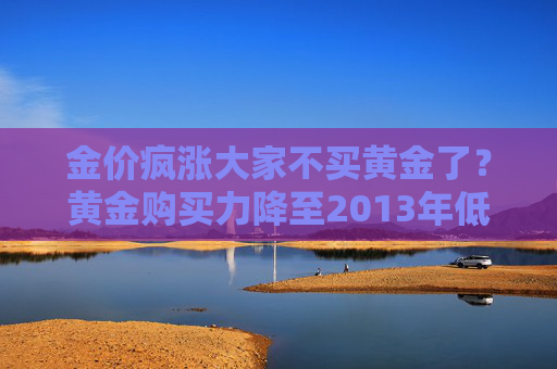 金价疯涨大家不买黄金了？黄金购买力降至2013年低点 消费者可选择“黄金+”投资品上车