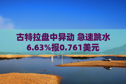 古特拉盘中异动 急速跳水6.63%报0.761美元