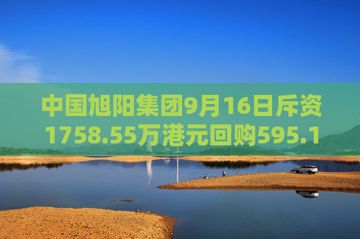 中国旭阳集团9月16日斥资1758.55万港元回购595.1万股