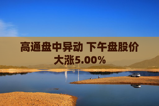 高通盘中异动 下午盘股价大涨5.00%