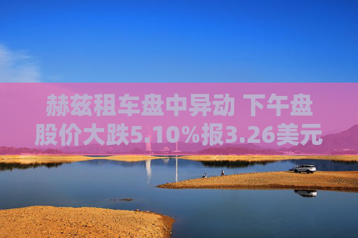 赫兹租车盘中异动 下午盘股价大跌5.10%报3.26美元