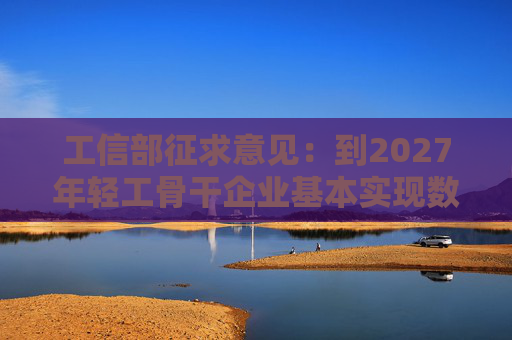 工信部征求意见：到2027年轻工骨干企业基本实现数字化改造全覆盖