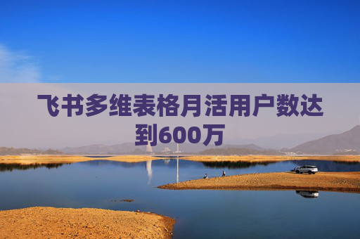 飞书多维表格月活用户数达到600万