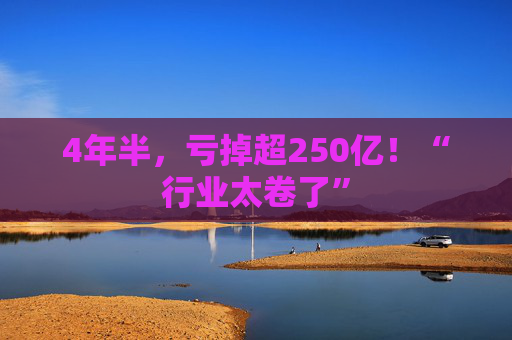 4年半，亏掉超250亿！“行业太卷了”