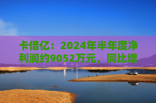 卡倍亿：2024年半年度净利润约9052万元，同比增加11.26%