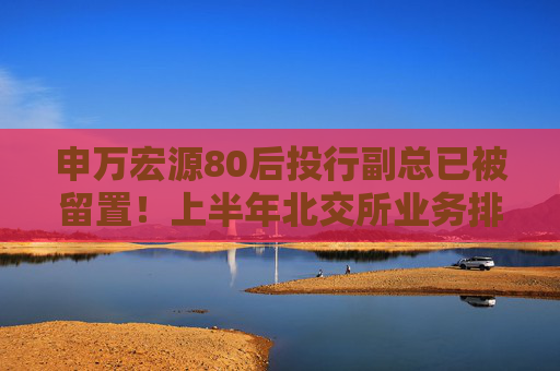 申万宏源80后投行副总已被留置！上半年北交所业务排名前列