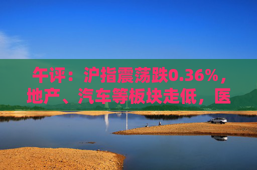 午评：沪指震荡跌0.36%，地产、汽车等板块走低，医药股逆市拉升