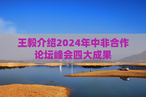 王毅介绍2024年中非合作论坛峰会四大成果