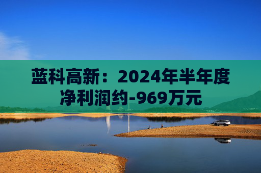 蓝科高新：2024年半年度净利润约-969万元