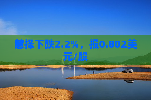 慧择下跌2.2%，报0.802美元/股