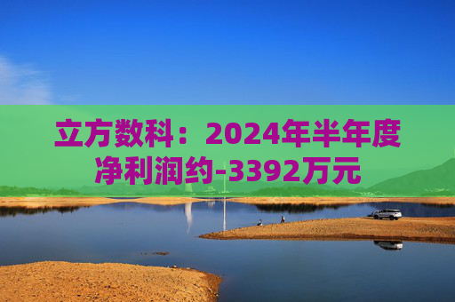 立方数科：2024年半年度净利润约-3392万元