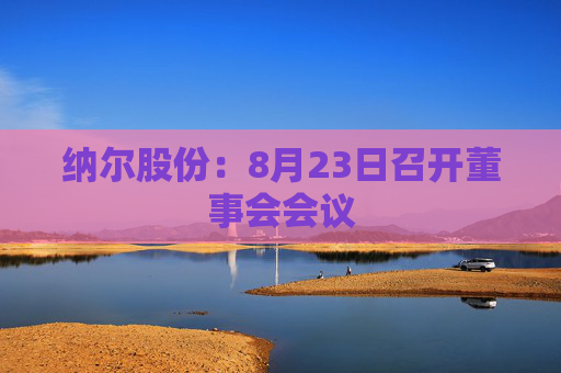 纳尔股份：8月23日召开董事会会议