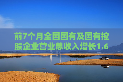 前7个月全国国有及国有控股企业营业总收入增长1.6%