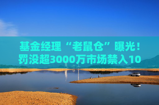 基金经理“老鼠仓”曝光！罚没超3000万市场禁入10年