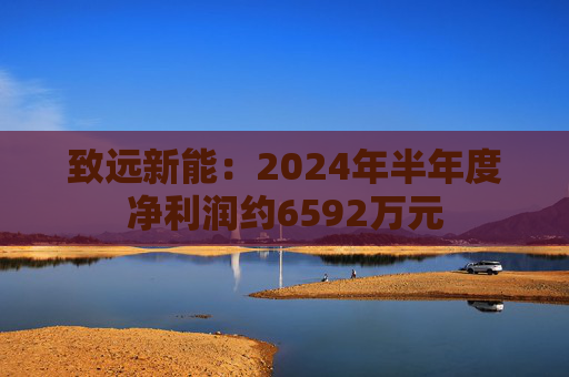 致远新能：2024年半年度净利润约6592万元