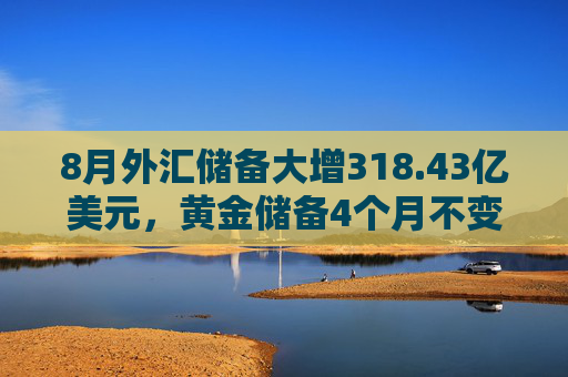 8月外汇储备大增318.43亿美元，黄金储备4个月不变